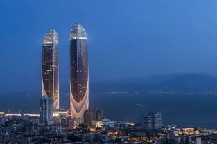 上帝視角下的國內雙子大廈建筑,成雙成對,符合國人喜好